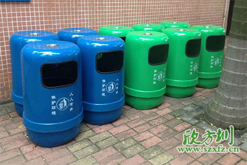 貴陽(yáng)市政玻璃鋼果皮箱，來(lái)自欣方圳
