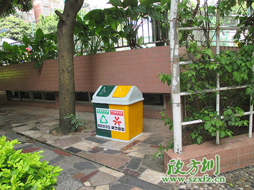 炎炎夏季，玻璃鋼垃圾桶為清遠市街道帶來點點綠意