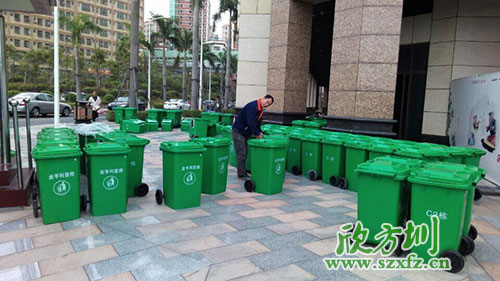 欣方圳塑料環(huán)保垃圾桶，天津市場(chǎng)銷量倍增